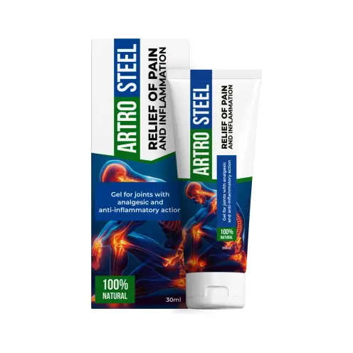 Confezione di Artrosteel, gel da 30ml